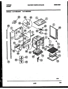 04 - Lower Body Parts parts for Frigidaire Range 77-4950-23-02 from AppliancePartsPros.com