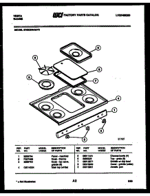 03 - Cooktop Parts parts for Frigidaire Range 37IGCDWAN5 from AppliancePartsPros.com