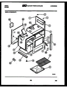 07 - Body Parts parts for Frigidaire Range 37IGCDWAN5 from AppliancePartsPros.com