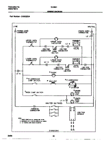 10 - Wiring Diagram parts for Frigidaire Range 72-3651-00-08 from AppliancePartsPros.com