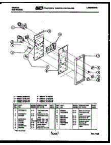 08 - Control Panel parts for Frigidaire Range 72-7977-00-01 from AppliancePartsPros.com