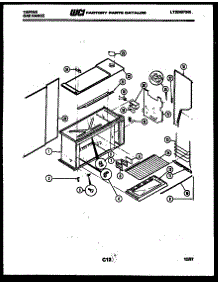 10 - Upper Body Parts parts for Frigidaire Range 72-7977-00-01 from AppliancePartsPros.com