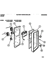 02 - Oven Controls parts for Frigidaire Range 73-3751-23-03 from AppliancePartsPros.com