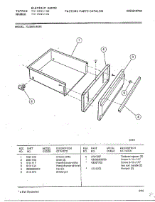 Electric Range Page 12 parts for Tappan Range 73-3951-00 from AppliancePartsPros.com