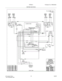 13 - Wiring Diagram parts for Tappan Range TEF351DUB from AppliancePartsPros.com