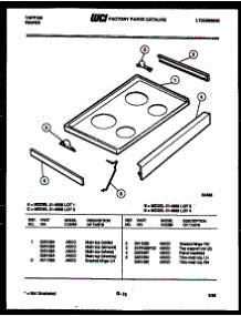 04 - Cooktop Parts parts for Frigidaire Range 31-4668-23-02 from AppliancePartsPros.com
