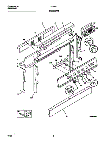 02 - Backguard parts for Frigidaire Range 31-5592-18-04 from AppliancePartsPros.com