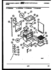07 - Lower Body Parts parts for Frigidaire Range 72-7989-00-01 from AppliancePartsPros.com