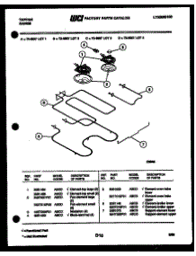 10 - Broiler Parts parts for Frigidaire Range 73-3957-23-02 from AppliancePartsPros.com