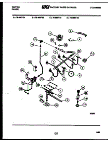 06 - Burner Parts parts for Frigidaire Range 76-4667-00-01 from AppliancePartsPros.com