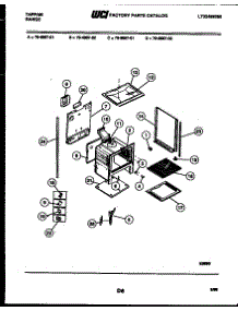 08 - Body Parts parts for Frigidaire Range 76-4667-00-01 from AppliancePartsPros.com