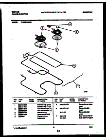 10 - Broiler Parts parts for Frigidaire Range 73-3951-00-03 from AppliancePartsPros.com