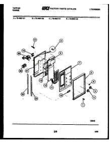 09 - Control Panel parts for Frigidaire Range 76-4667-00-01 from AppliancePartsPros.com