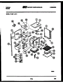 04 - Upper Body Parts parts for Frigidaire Range 77-4957-00-09 from AppliancePartsPros.com