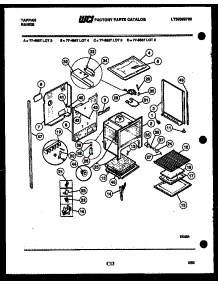 04 - Lower Body Parts parts for Frigidaire Range 77-8957-00-03 from AppliancePartsPros.com