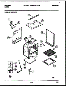07 - Body Parts parts for Frigidaire Range CP302BP2W1 from AppliancePartsPros.com