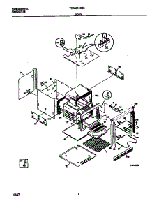 03 - Body parts for Frigidaire Oven TEB500CCB4 from AppliancePartsPros.com
