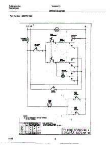 05 - Wiring Diagram parts for Frigidaire Oven TEB500CCB1 from AppliancePartsPros.com