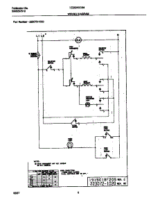 05 - Wiring Diagram parts for Frigidaire Oven TEB500CCB4 from AppliancePartsPros.com