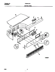 02 - Control Panel parts for Frigidaire Oven TEB540CCB2 from AppliancePartsPros.com