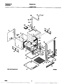 03 - Lower Body parts for Frigidaire Oven TEB555CCB3 from AppliancePartsPros.com