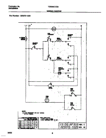 05 - Wiring Diagram parts for Frigidaire Oven TEB540CCB2 from AppliancePartsPros.com