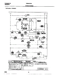 06 - Wiring Diagram parts for Frigidaire Oven TEB555CCB3 from AppliancePartsPros.com