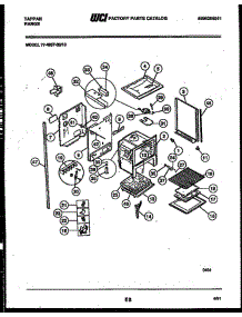 Lower Body parts for Frigidaire Range 77-4957-00-10 from AppliancePartsPros.com