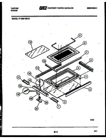 Top Door parts for Frigidaire Range 77-4957-00-10 from AppliancePartsPros.com