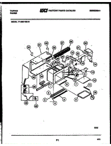 Upper Body parts for Frigidaire Range 77-4957-00-10 from AppliancePartsPros.com