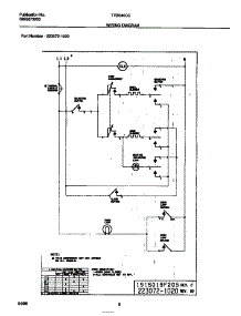 05 - Wiring Diagram parts for Frigidaire Oven TEB540CCB1 from AppliancePartsPros.com