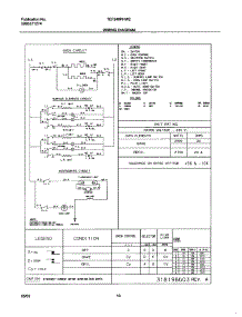 10 - Wiring Diagram parts for Tappan Range TEF240PHW2 from AppliancePartsPros.com