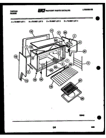 07 - Upper Body Parts parts for Frigidaire Range 73-3957-00-01 from AppliancePartsPros.com