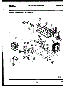 12 - Power Control parts for Frigidaire Range 76-4960-00-07 from AppliancePartsPros.com