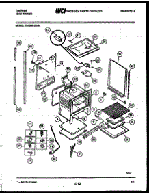 08 - Lower Body Parts parts for Frigidaire Range 76-4960-00-01 from AppliancePartsPros.com