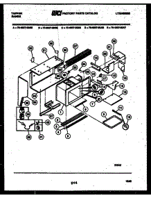 10 - Upper Body Parts parts for Frigidaire Range 76-8667-00-05 from AppliancePartsPros.com