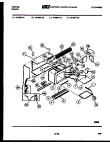11 - Basic Body Parts parts for Frigidaire Range 76-8667-23-01 from AppliancePartsPros.com