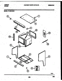 10 - Control Panel parts for Frigidaire Range 77-4950-23-04 from AppliancePartsPros.com