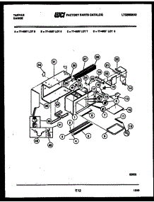 10 - Upper Body Parts parts for Frigidaire Range 77-4957-45-06 from AppliancePartsPros.com
