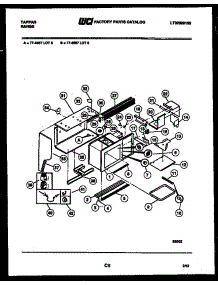 09 - Upper Body Parts parts for Frigidaire Range 77-4987-00-05 from AppliancePartsPros.com