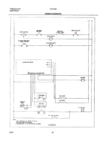 10 - Wiring Schematic parts for Tappan Range TEF364AQE from AppliancePartsPros.com