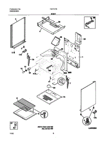07 - Body parts for Tappan Range TGF317BWA from AppliancePartsPros.com