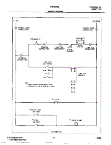 07 - Wiring Diagram parts for Frigidaire Range TGF334BCWA from AppliancePartsPros.com