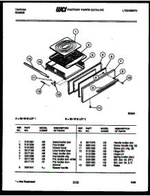 03 - Broiler Drawer Parts parts for Frigidaire Range 32-1018-23-01 from AppliancePartsPros.com