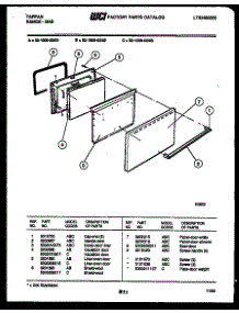 04 - Door Parts parts for Frigidaire Range 32-1009-00-01 from AppliancePartsPros.com