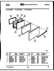 04 - Door Parts parts for Frigidaire Range 32-1019-00-03 from AppliancePartsPros.com