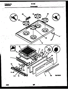 05 - Cooktop And Broiler Drawer Parts parts for Frigidaire Range 32-1039-00-09 from AppliancePartsPros.com