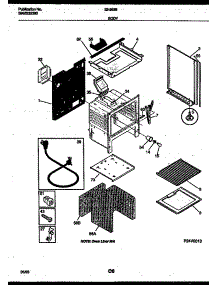 04 - Body Parts parts for Frigidaire Range 32-2639-00-07 from AppliancePartsPros.com