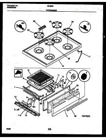 05 - Cooktop And Broiler Drawer Parts parts for Frigidaire Range 32-2639-00-07 from AppliancePartsPros.com