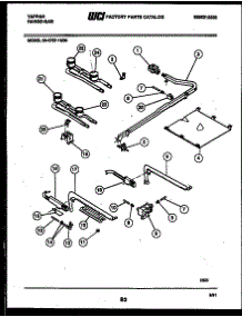 06 - Burner, Manifold And Gas Control parts for Frigidaire Range 32-2757-00-06 from AppliancePartsPros.com